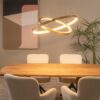 Lucide L464039202 LED závěsné stropní svítidlo VIDAL  | 92W integrovaný LED zdroj | 4160lm | 2700K