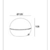 Lucide L275050231 LED stolní lampička CLIPPER  | 2,2W integrovaný LED zdroj | 147lm | 2700K