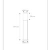 Lucide L307628130 stojací lampa HERMAN  E27