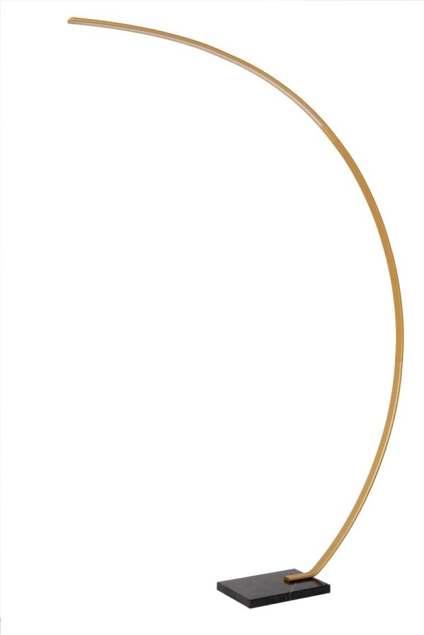 Lucide L447001102 LED stojací lampa CURVE  | 15W integrovaný LED zdroj | 540lm | 2700K