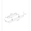 Lucide L452990430 nástěnné svítidlo VINZ  G9