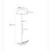 Lucide L457960130 stojací lampa SIEMON  E27