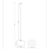 Lucide L464130161 závěsné stropní svítidlo MEDINE  E27
