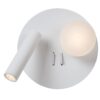 Lucide L772860231 LED bodové nástěnné svítidlo MATIZ  | 3,7W integrovaný LED zdroj | 200lm | 3000K