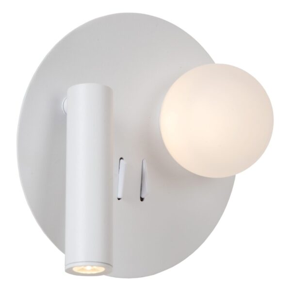 Lucide L772860231 LED bodové nástěnné svítidlo MATIZ  | 3,7W integrovaný LED zdroj | 200lm | 3000K