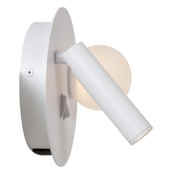 Lucide L772860231 LED bodové nástěnné svítidlo MATIZ  | 3,7W integrovaný LED zdroj | 200lm | 3000K
