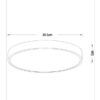 Lucide L791854002 LED přisazené stropní svítidlo UNAR  | 24W integrovaný LED zdroj | 1550lm | 2700K