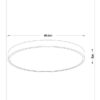 Lucide L791855030 LED přisazené stropní svítidlo UNAR  | 36W integrovaný LED zdroj | 2350lm | 2700K