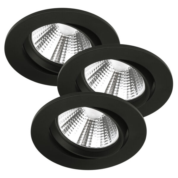 Nordlux Fremont 3-kit 2700K IP23 (černá) kov, plast IP23 47580103