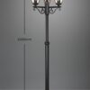 Trio T405760332 zahradní sloupek LIVENZA  E27