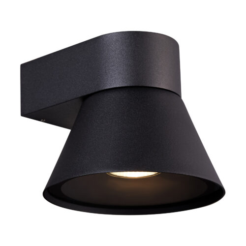 Nordlux Kyklop Cone (černá) Venkovní nástěnná svítidla hliník, sklo IP54 2318071003