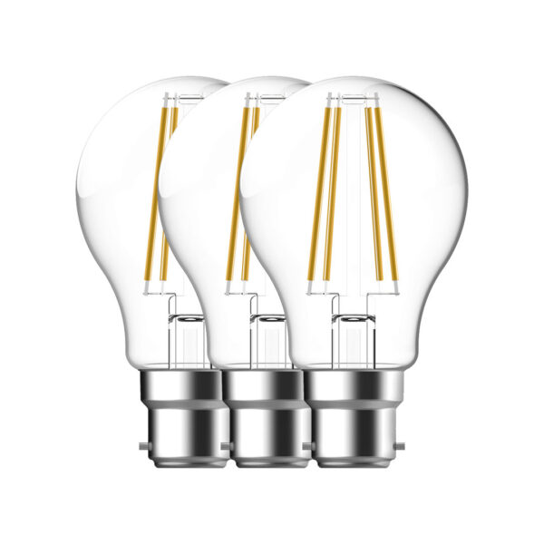 Nordlux LED žárovka B22 6,8W 4000K 3ks (čirá) LED žárovky sklo 5181010723