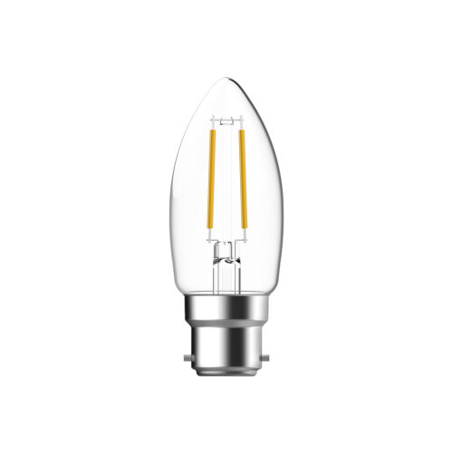 Nordlux LED žárovka B22 2,1W 2700K (čirá) LED žárovky sklo 5183000421