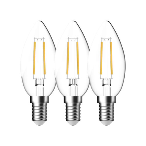 Nordlux LED žárovka E14 4W 2700K 3ks (čirá) LED žárovky sklo 5183001523