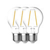 Nordlux LED žárovka E27 4W 2700K 3ks (čirá) LED žárovky sklo 5181000923
