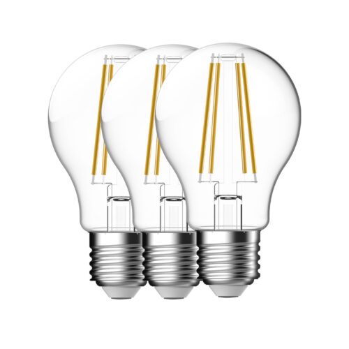 Nordlux LED žárovka E27 7,8W 4000K 3ks (čirá) LED žárovky sklo 5181011023