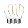 Nordlux LED žárovka E27 4W 4000K 3ks (čirá) LED žárovky sklo 5181010323