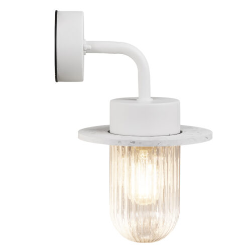 Nordlux Januka (bílá) Venkovní nástěnná svítidla plast, sklo IP54 2115011001