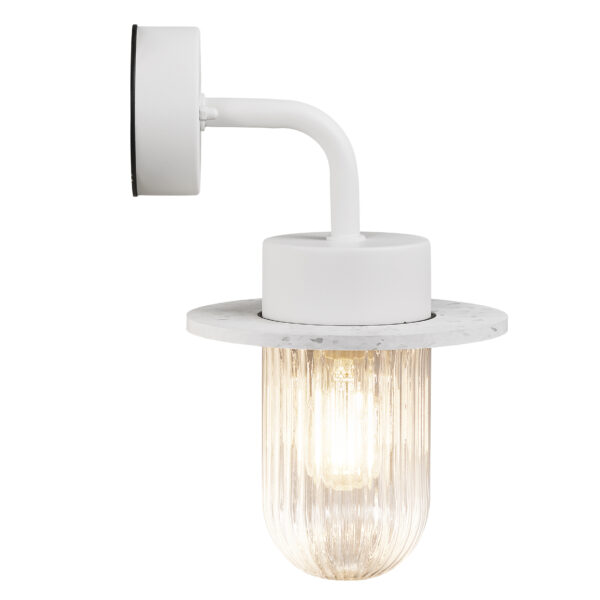 Nordlux Januka (bílá) Venkovní nástěnná svítidla plast, sklo IP54 2115011001