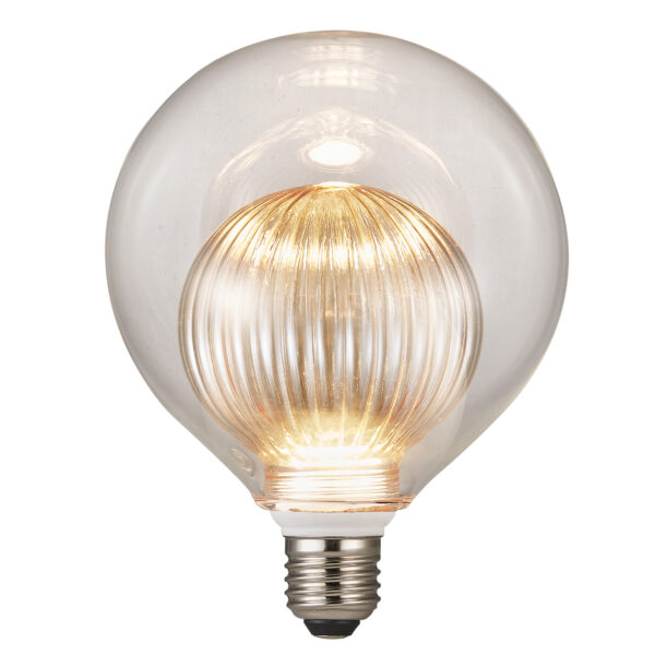 Nordlux LED žárovka Deco Double 3,5W E27 2700K (zlatá) Dekorativní žárovky sklo 2290022758