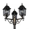 Trio T405960328 zahradní sloupek VOLTURNO E27