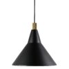 Nordlux Brassy (černá, mosaz) kov, plast IP20 46283003
