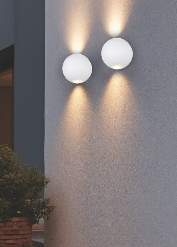 Trio T246760231 LED venkovní nástěnné svítidlo AVISIO | 2x2W integrovaný LED zdroj | 2x250lm | 3000K