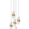 Lucide L134963602 LED závěsné stropní svítidlo KLIGANDE  | 5x8W integrovaný LED zdroj | 5x520lm | 2700K