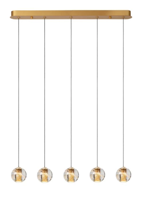 Lucide L134971602 LED závěsné stropní svítidlo DILENKO  | 5x3,5W integrovaný LED zdroj | 5x140lm | 2700K