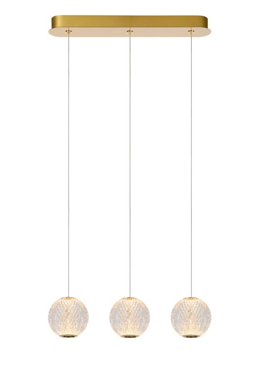 Lucide L134991260 LED závěsné stropní svítidlo CINTRA  | 3x4,7W integrovaný LED zdroj | 3x283lm | 2700K
