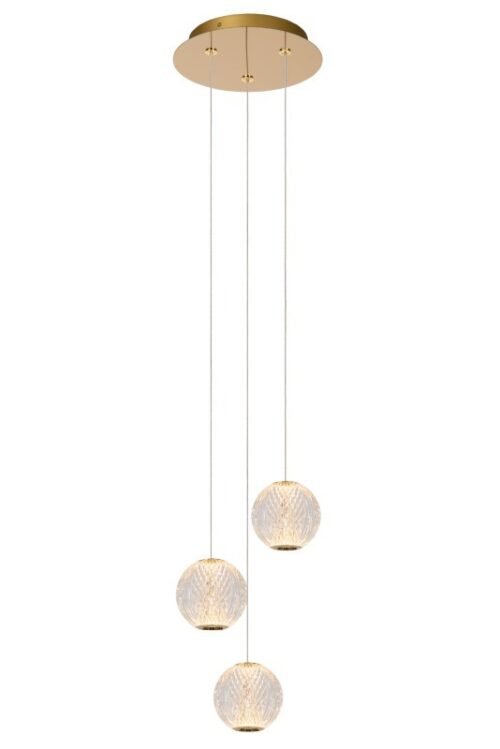 Lucide L134991360 LED závěsné stropní svítidlo CINTRA  | 3x4,7W integrovaný LED zdroj | 3x283lm | 2700K