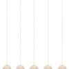 Lucide L134992160 LED závěsné stropní svítidlo CINTRA  | 5x4,7W integrovaný LED zdroj | 5x290lm | 2700K