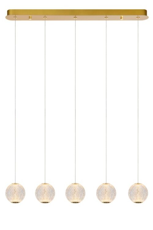 Lucide L134992160 LED závěsné stropní svítidlo CINTRA  | 5x4,7W integrovaný LED zdroj | 5x290lm | 2700K