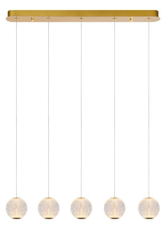 Lucide L134992160 LED závěsné stropní svítidlo CINTRA  | 5x4,7W integrovaný LED zdroj | 5x290lm | 2700K