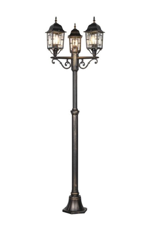Trio T405960328 zahradní sloupek VOLTURNO E27
