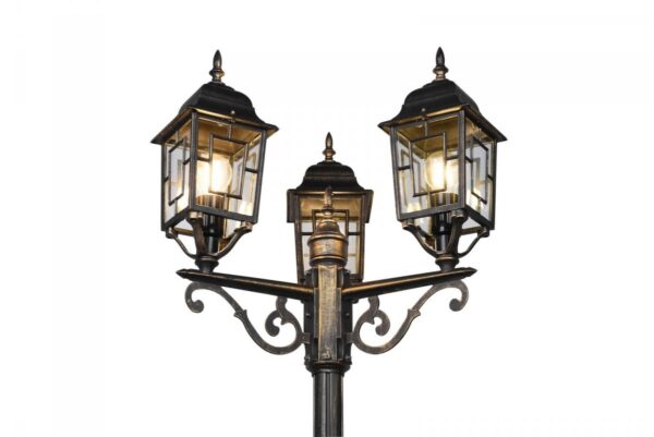 Trio T405960328 zahradní sloupek VOLTURNO E27
