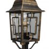 Trio T505960128 zahradní sloupek VOLTURNO  E27