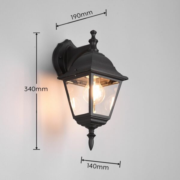 Trio T205767132 venkovní nástěnné svítidlo LIVENZA  E27