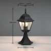 Trio T505760132 zahradní sloupek LIVENZA  E27