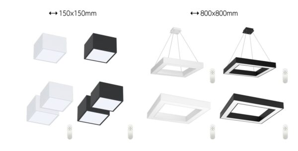 Immax NEO 07173L LED závěsné stropní svítidlo CANTO SLIM | 60W integrovaný LED zdroj