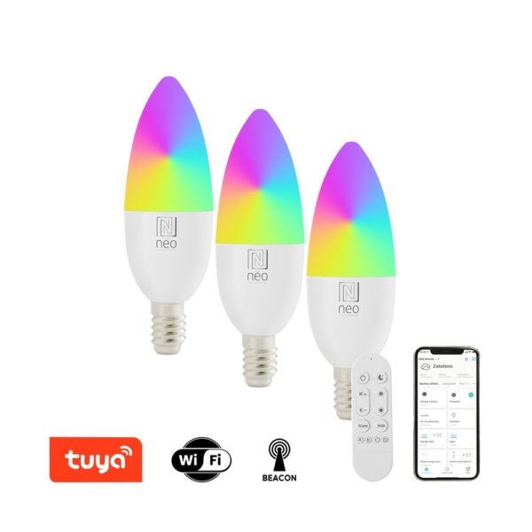 Immax NEO LITE 07716CDO LED sada žárovek | 6W integrovaný LED zdroj | 470lm | 2700-6500K