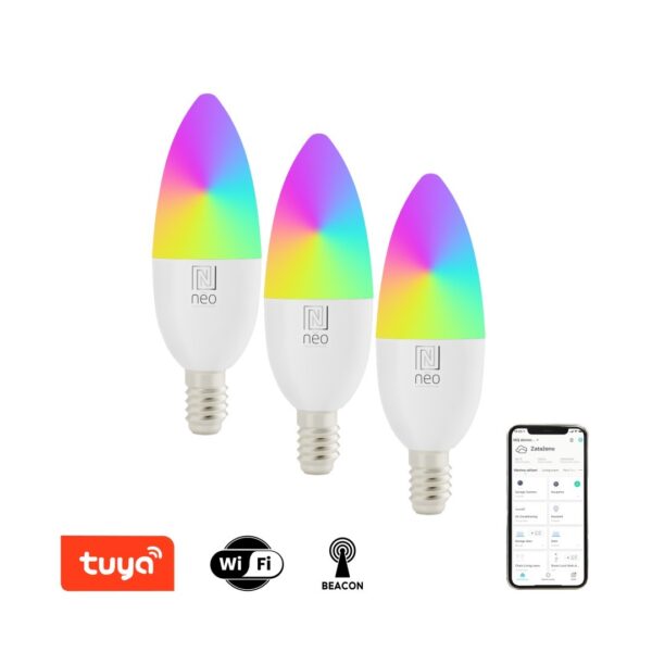 Immax NEO LITE 07716CDO LED sada žárovek | 6W integrovaný LED zdroj | 470lm | 2700-6500K