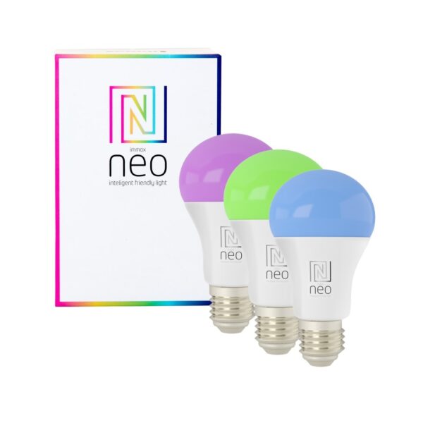 Immax NEO LITE 07712CDO LED sada žárovek | 9W integrovaný LED zdroj | 806lm | 2700-6500K