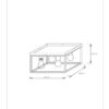Lucide L001241430 přisazené stropní svítidlo RUBEN  E27