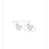 Lucide L009290230 bodové stropní svítidlo FILOX E14