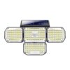 Immax 08499L LED solární venkovní nástěnné svítidlo CLOVER-2 | 1,5W integrovaný LED zdroj | 350lm | 3000K