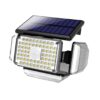 Immax 08499L LED solární venkovní nástěnné svítidlo CLOVER-2 | 1,5W integrovaný LED zdroj | 350lm | 3000K