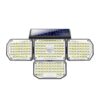 Immax 08499L LED solární venkovní nástěnné svítidlo CLOVER-2 | 1,5W integrovaný LED zdroj | 350lm | 3000K