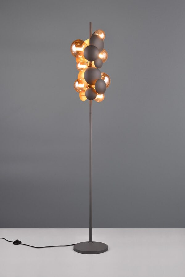 Trio SELECT 417400742  stojací lampa BUBBLE  G9