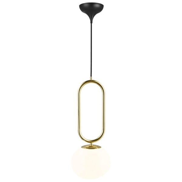 Nordlux Shapes (Ø27cm) opálové sklo, mosaz sklo, kov IP20 2120023035